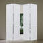 Porte pliante en vinyle à finition blanche unie de 3/4 po d'épaisseur 28 po x 83 po Crafted Modern-130890370