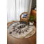 Tapis à motif floral en coton et polyester à imprimé numérique Annie Collection-103497200