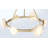 Minka Lavery Zill - Led Chandelier In Lily Gold Finish-103550194