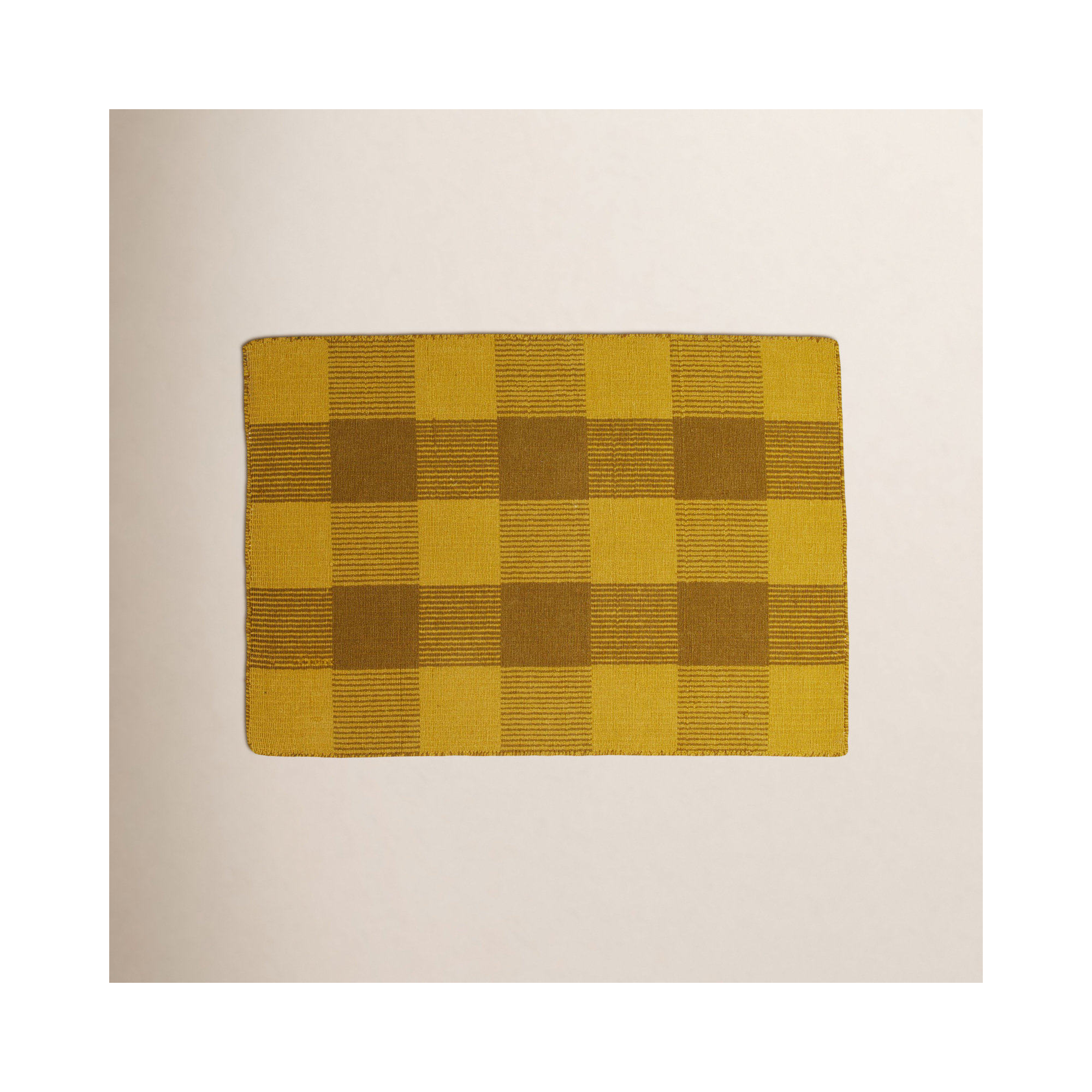 Simple Wool Rug, Flax/Ivory, Rectangle 8' x 10'