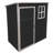5 ft x 3 ft Outdoor Plastic Storage Shed with floor