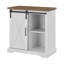 Stotfold Sliding Barn Door Accent Cabinet Server-1637902183