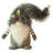 The Holiday Aisle® Polyester 14 In. Multicoloured Christmas Light Up Fuzzy Hat Gnome Decor
