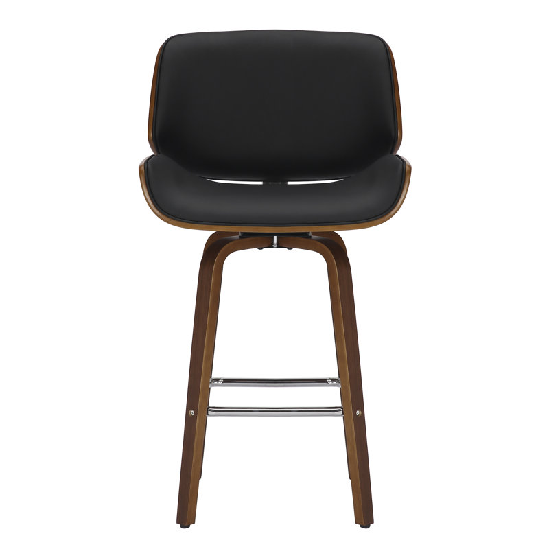 Tabouret tournant 25,98 "Agarita, Noir