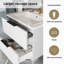 Meuble-lavabo 36 po avec lavabo en céramique - meuble-lavabo mural blanc