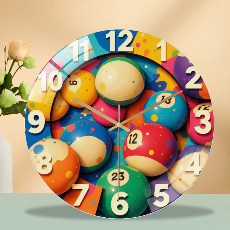 Horloge murale 12 po