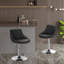 Dequesha Swivel Upholstered Adjustable Height Counter Stool-1525176461