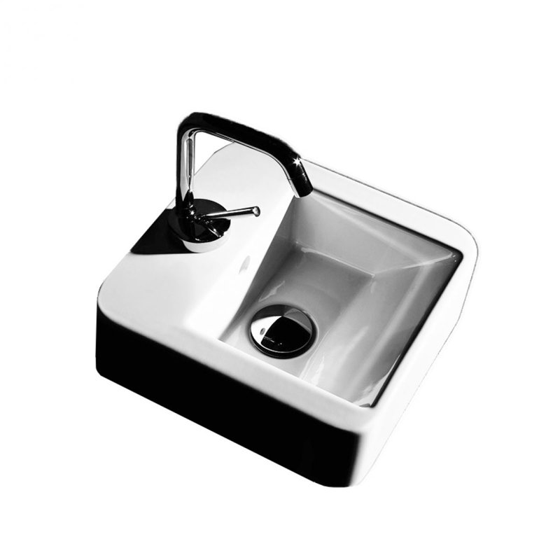 Quadro Ceramic 11.8'' L Bathroom Sink