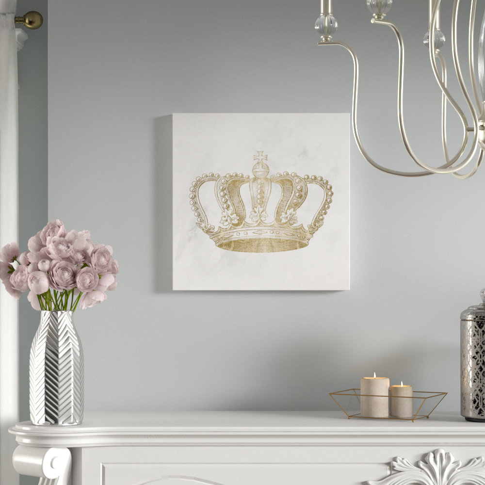 " Fantasy And Sci-Fi Gold Crown, Modern & Contemporary Gold. " by Oliver Gal Mercer41 