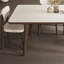 Table moderne moderne simple rectangulaire blanc mat-107264684