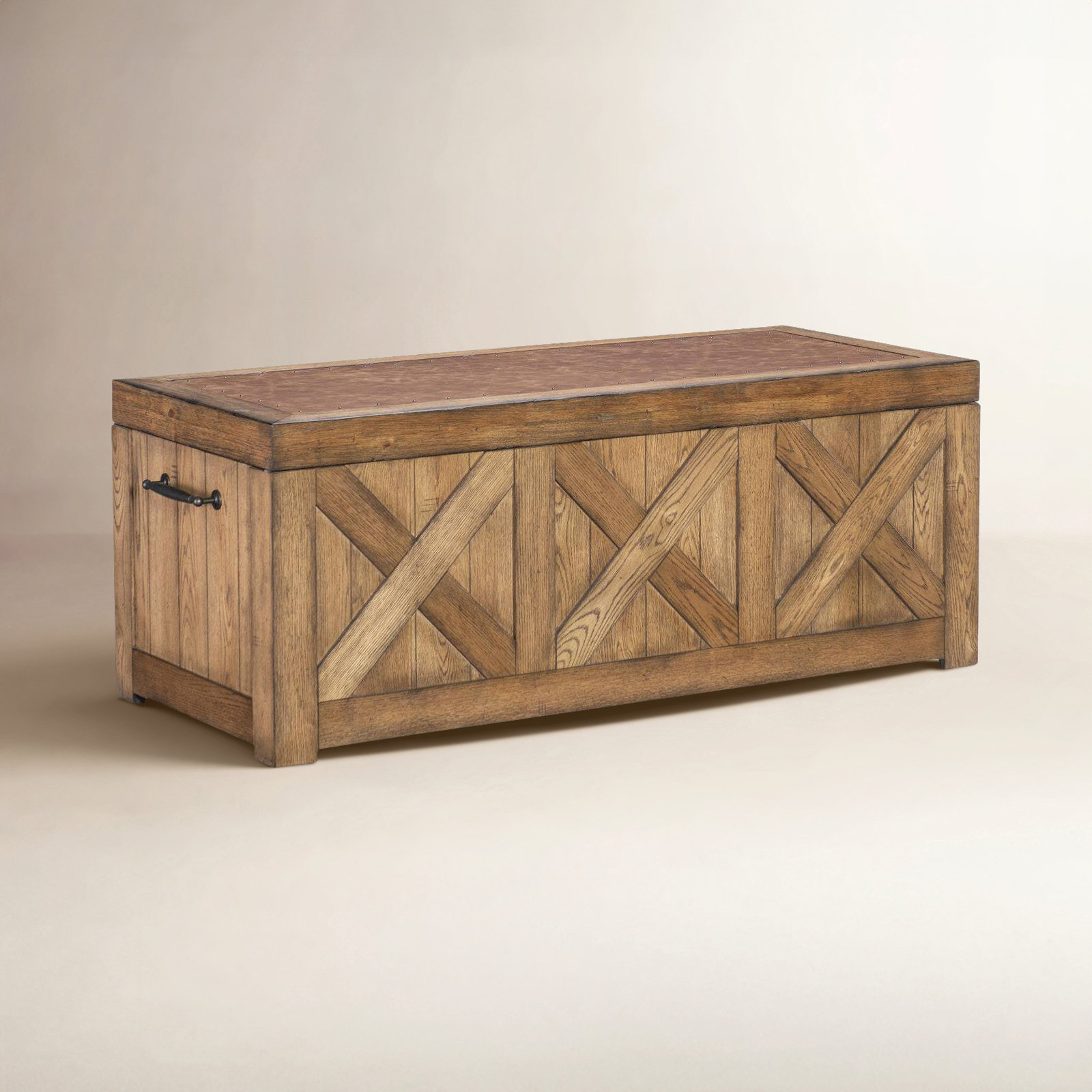 Country Living 50" Oak Cocktail Table