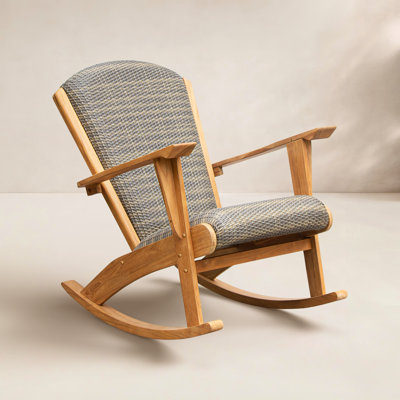 Dezi Teak Patio Rocking Chair