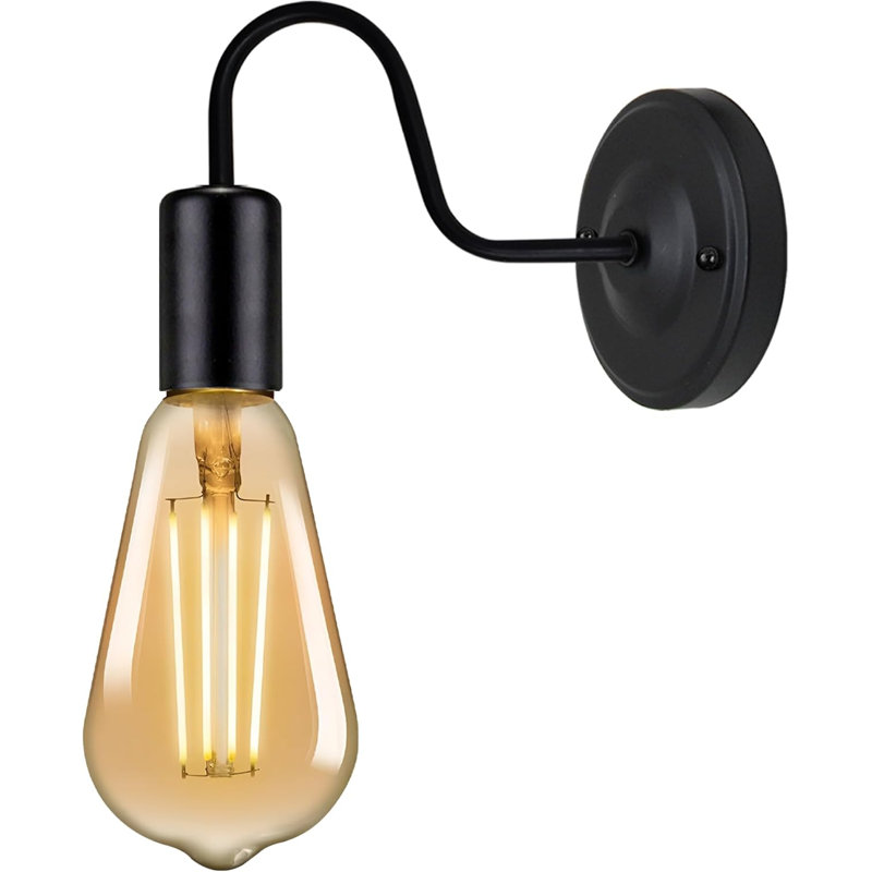 Altine Armed Sconce, Light Brown