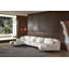 Canapé modulaire en cuir véritable Purvis de 174 po-1066716421
