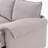 L-Shaped 78" Convertible Sofa with Storage Ottoman for Small Spaces-653085116