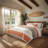 Coral Cotton Percale Bedding Set