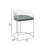 Petronnela Upholstered Faux Leather Counter Stool