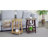Round End Table, 3-Tier Side Table with Storage Shelf, Wood Nightstand for Living Room,Bedroom-1214319171