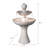 Stockton Enchanting 2 Tier Ceramic Fountain with Lights: Serenity in Every Cascade-327133549