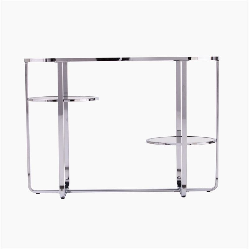 Console à miroir Maxina avec rangement