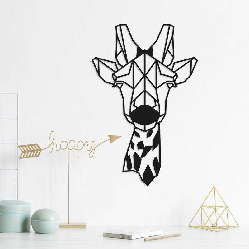 Delmar 3D Wall Decor, Black