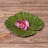 Small Palm Leaf 8" Melamine Appetizer Plate