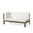 BRAVA X-BACK CORNER BENCH-L WITH COFFEE TABLE