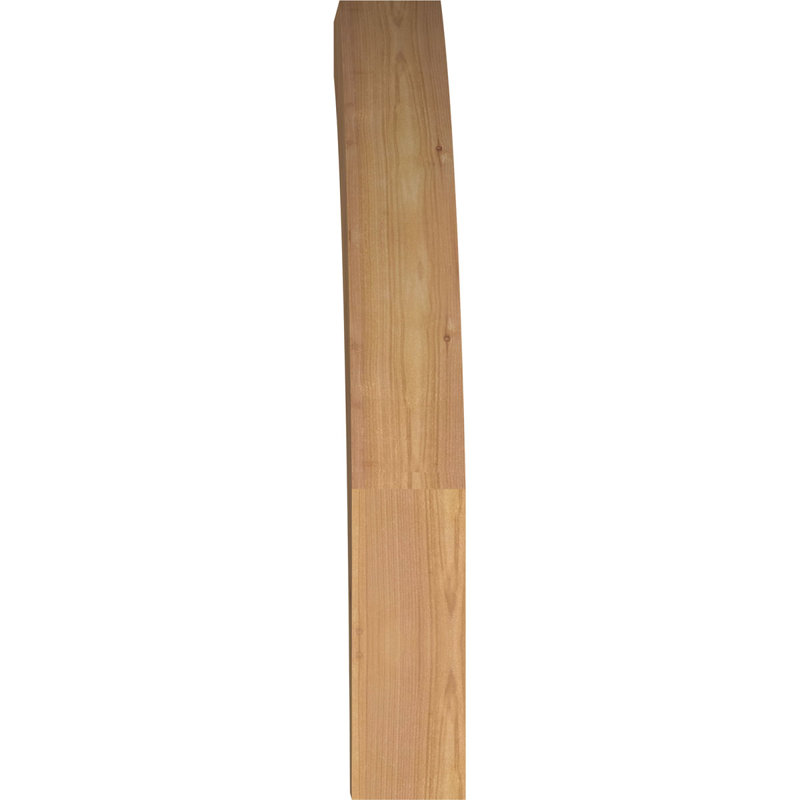 14" Smooth Douglas Fir Wood Corbel Brace