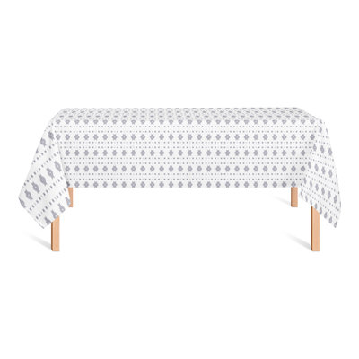 Nappe rectangulaire en polyester géométrique