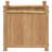 Bayou Breeze Planter 15.7"X15.7"X31.5" Bamboo-1572993379