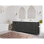 Meuble-lavabo double 84 po avec plateau en quartz Bronya-79537097-121972429