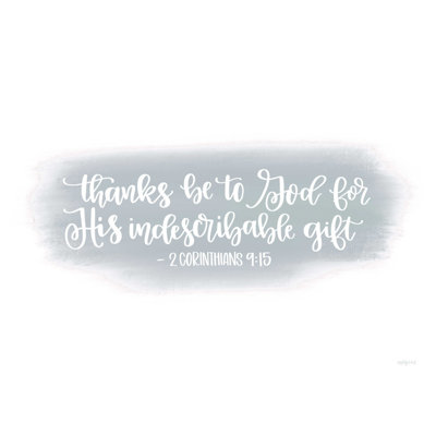Impression sur toile tendue «Indecriptable Gift»