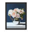 «White Rose Flower Bouquet In Vase Wall Art Floral Botanical Prints Decor For Living Room, encadré sur papier»-93487582-93487578