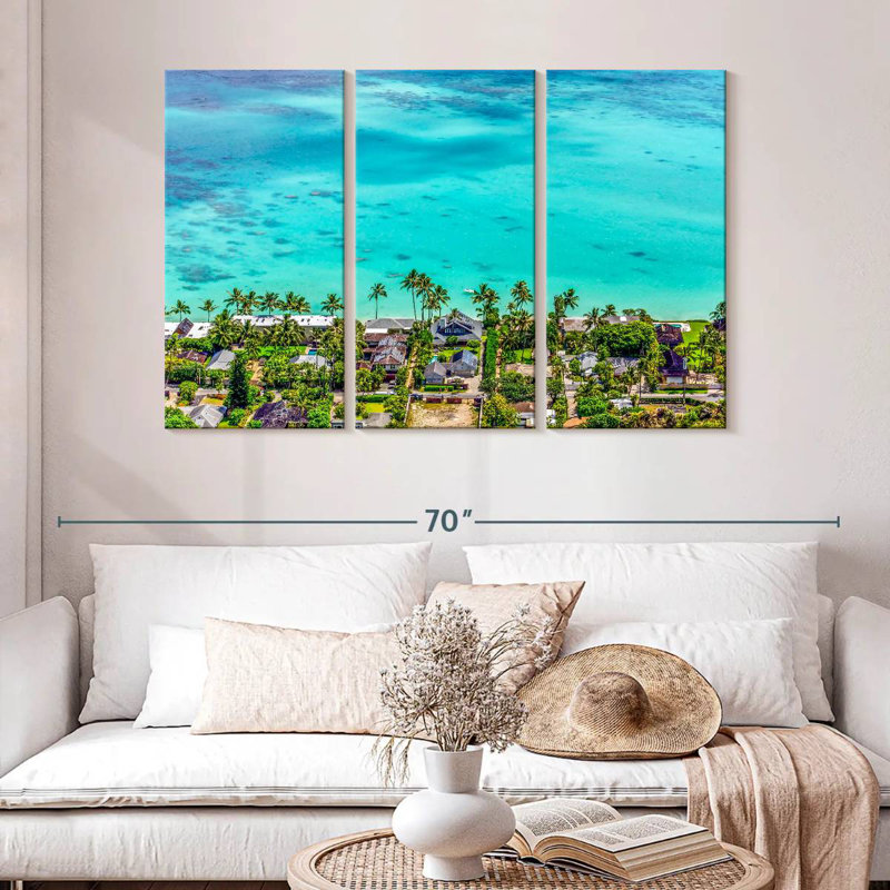 Nicci Lanikai Beach Homes, H 32 po x l 50 po