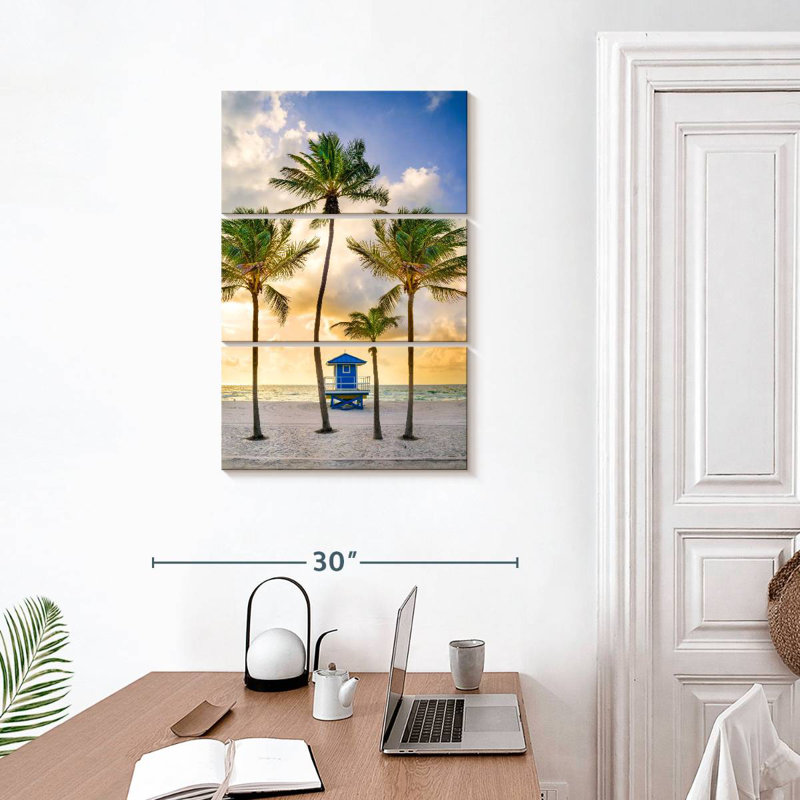 Nicci Idyllic Florida Beach Sunrise, 32" H x 20" W