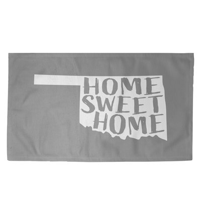 Tapis de zone gris doux home Oklahoma