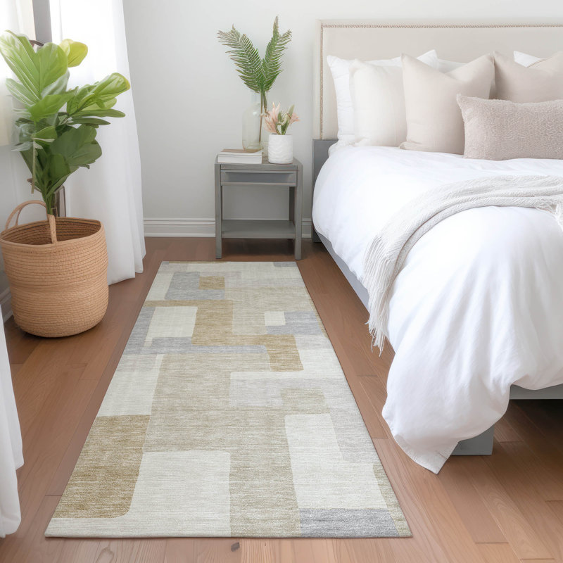  Chayden Non-Slip Indoor / Outdoor Area Rug, Runner 2'3" x 7'6"