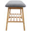 Adli Linen Upholstered Storage Bench