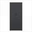 Armoires | Armoire de rangement moderne et robuste 2 portes verrouillables avec tablettes de rangement réglables | Noir | Bureau