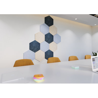 Charcoal/Gray/Tan Acoustic Panels