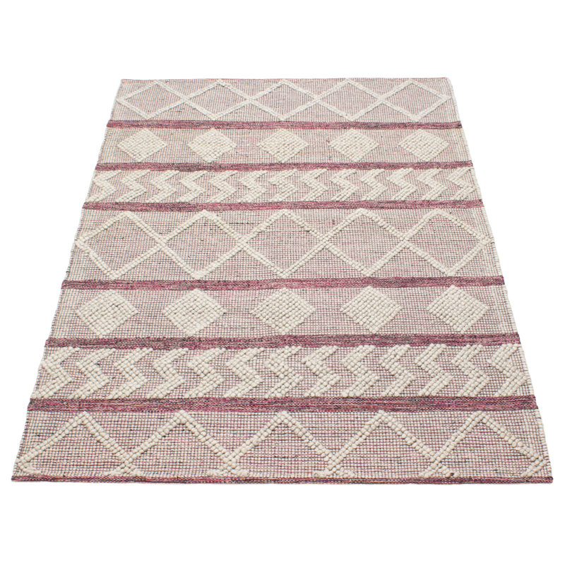 Tapis rose Sienna 5 pi 1 po x 8 pi 2 po