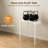 Acrylic End Table, Clear Lucite Coffee Table with Waterfall Edges