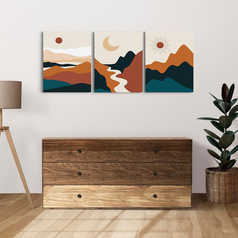 3 Piece Wrapped Canvas Print