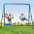 440lbs Extra Large Metal Swing Frame with 5 Hanging Hooks, Heavy Duty A-Frame Swing Stand