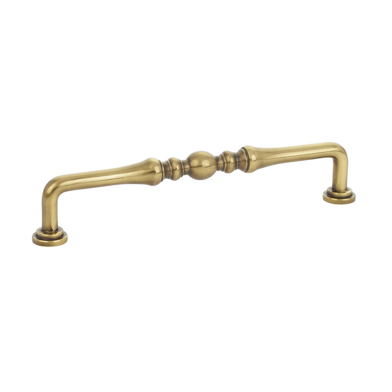 Emtek Spindle Cabinet Pull, French Antique, 6"