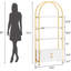 181.6cm H x 80cm W Metal Book Display Bookcase-1541641059