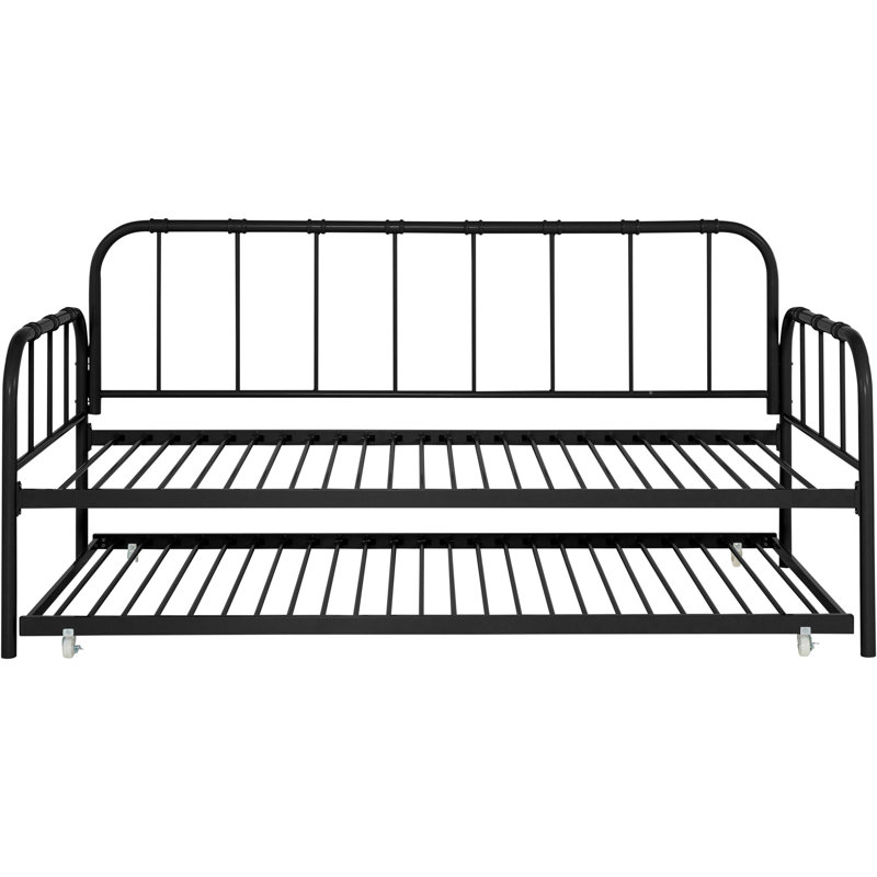 Ruddock Metal Bed, Black