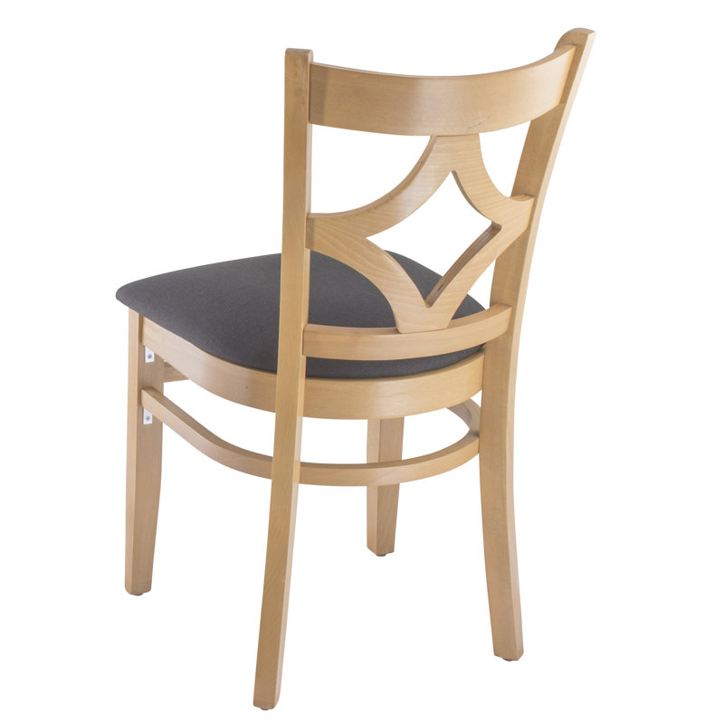 Chaise d'appoint en lin Stahr, Naturel