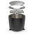 Black Stainless Steel Wood Burning Fire Pit-113941474