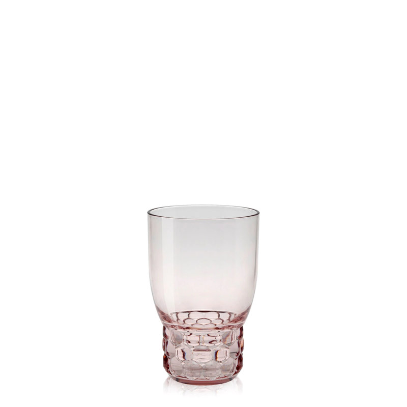 Jellies Acrylic Drinking Glass Set, Pink, 32 oz.